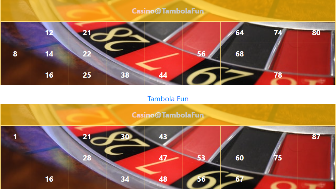 yellow casino tambola tickets