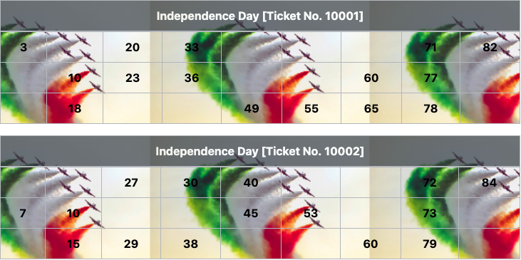 republic day tambola tickets