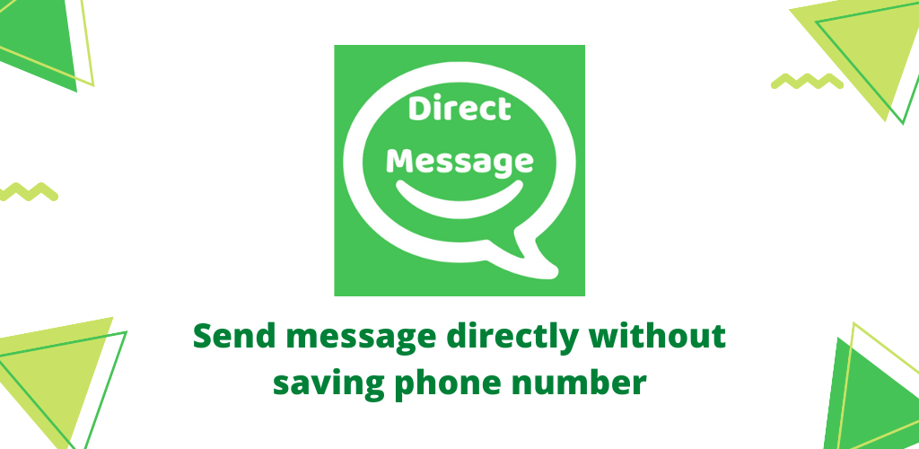 Direct Message to WhatsApp number Android app